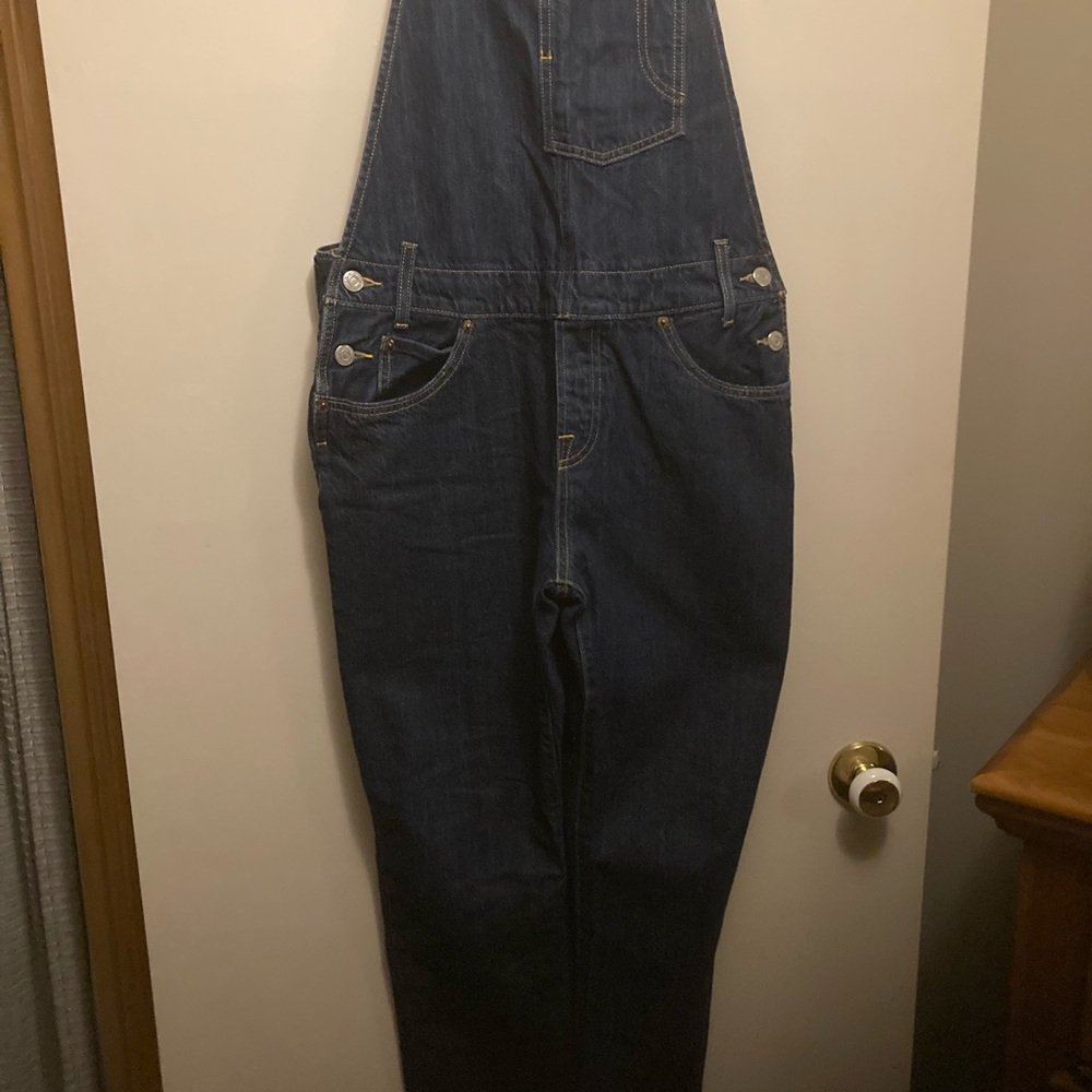 Levi's Dark Blue Denim Women's Overalls